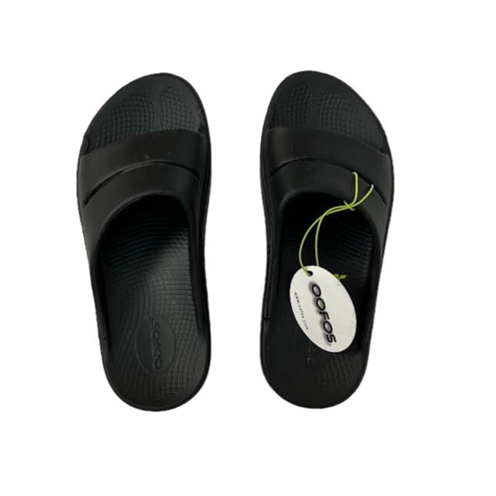 NWT! OOFOS OOahh Slide, Black - Men’s Size 5, Women’s Size 7